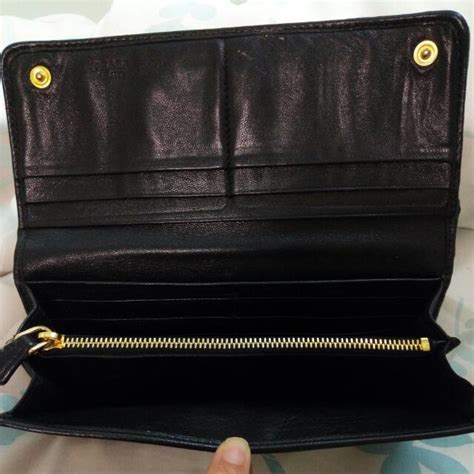 prada lambskin wallet